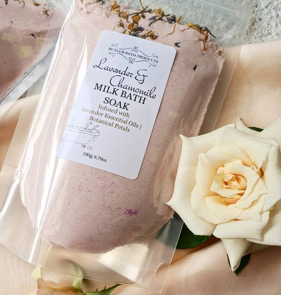 Milk Bath Soaks: Lavender & chamomile 190g