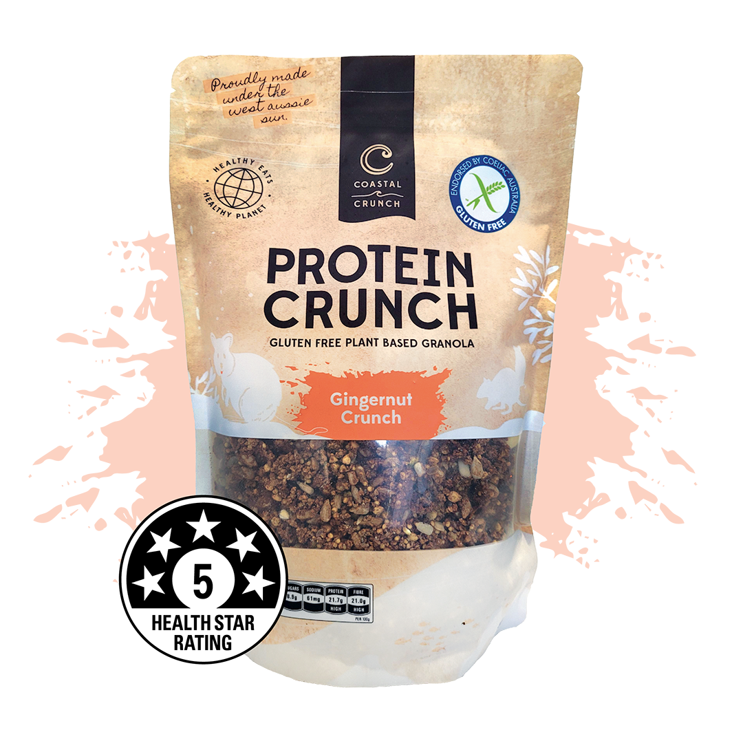 Gingernut Crunch Protein Granola: 320g