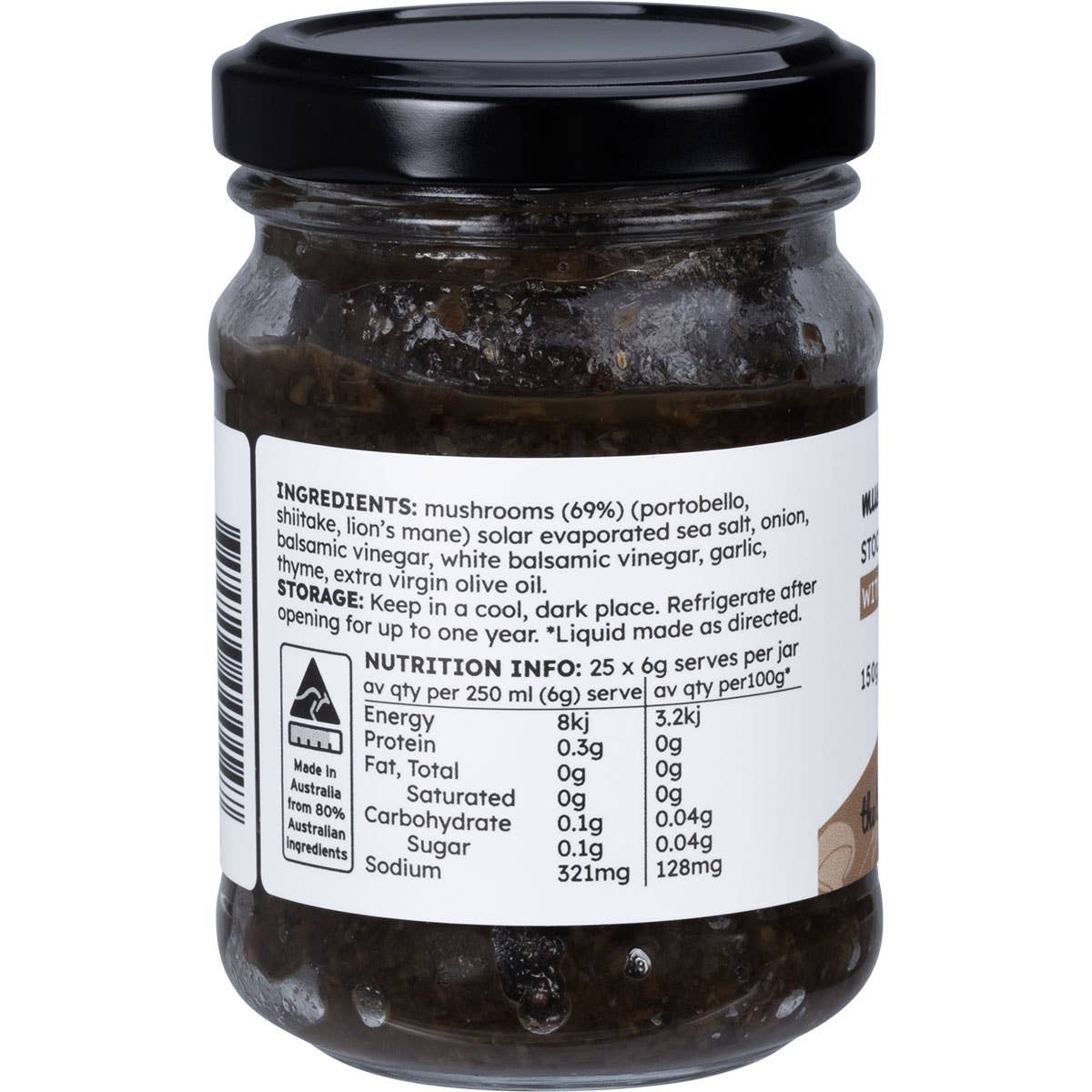 The Broth Sisters - Superfood Mushroom Stock Concentrate 150g