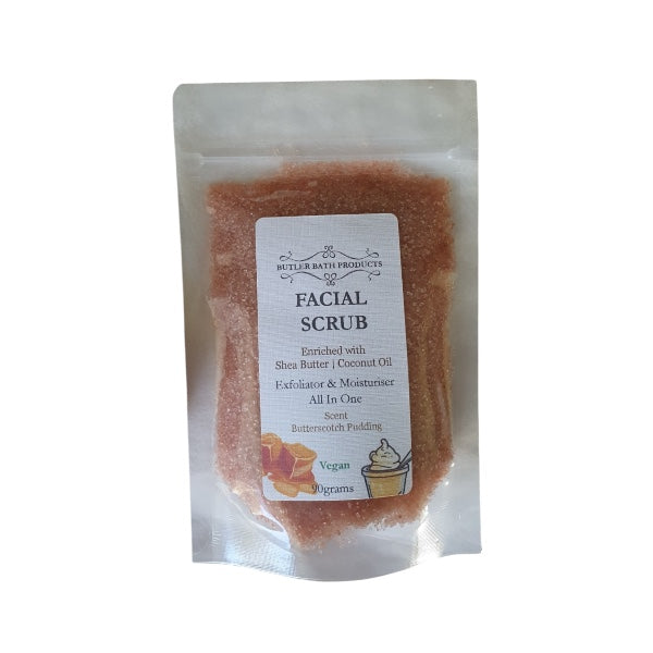 Facial Scrubs: Butterscotch Pudding