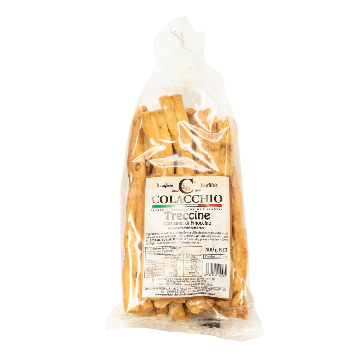 Colacchio Treccine Fennel 400g