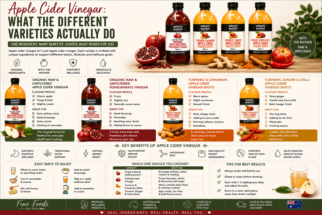 Apple Cider Vinegar: What The Different Varieties Actually Do