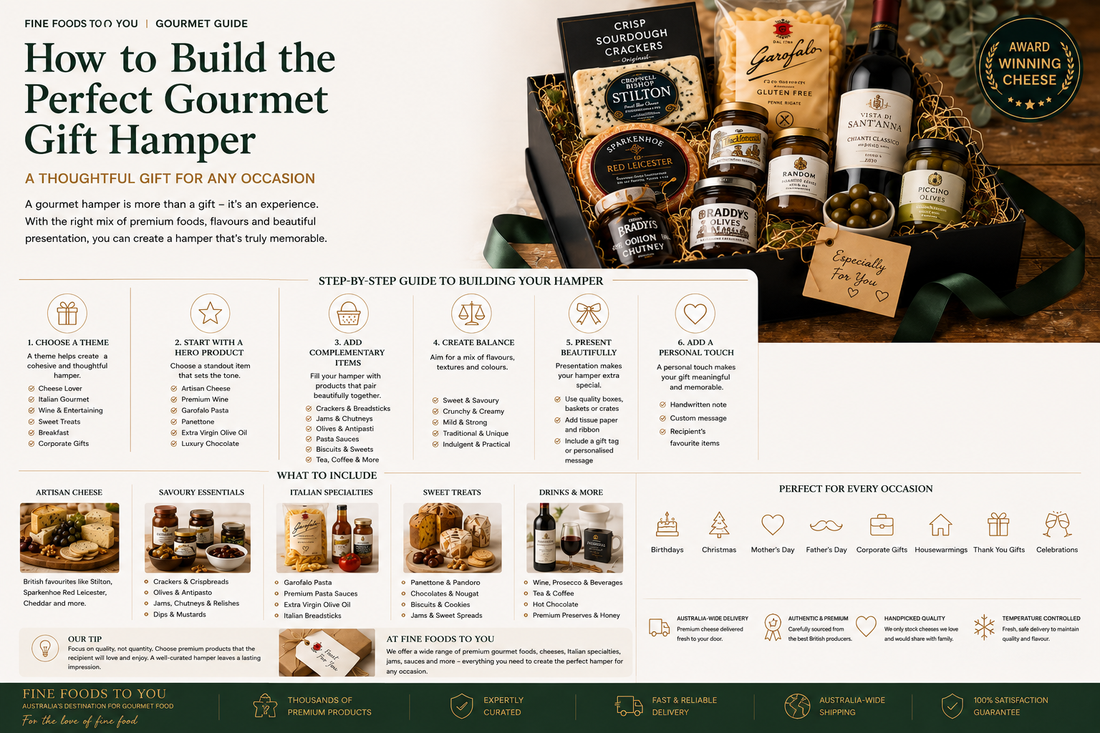 How to Build the Perfect Gourmet Gift Hamper