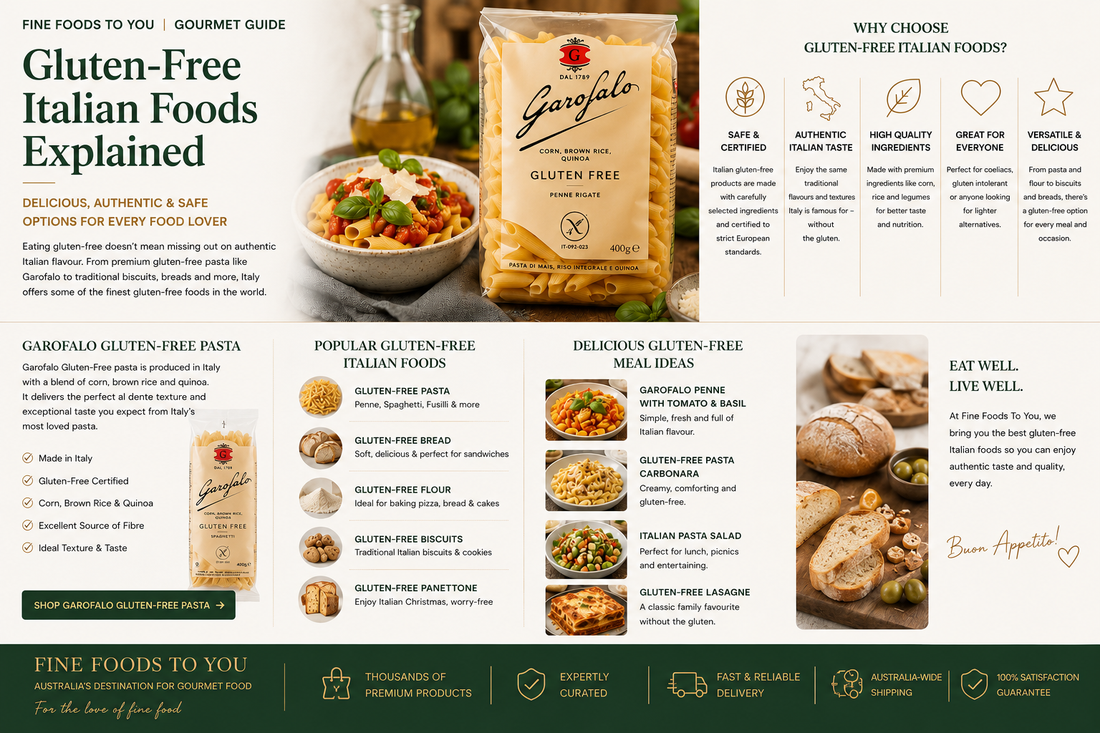 Gluten-Free Italian Foods Explained