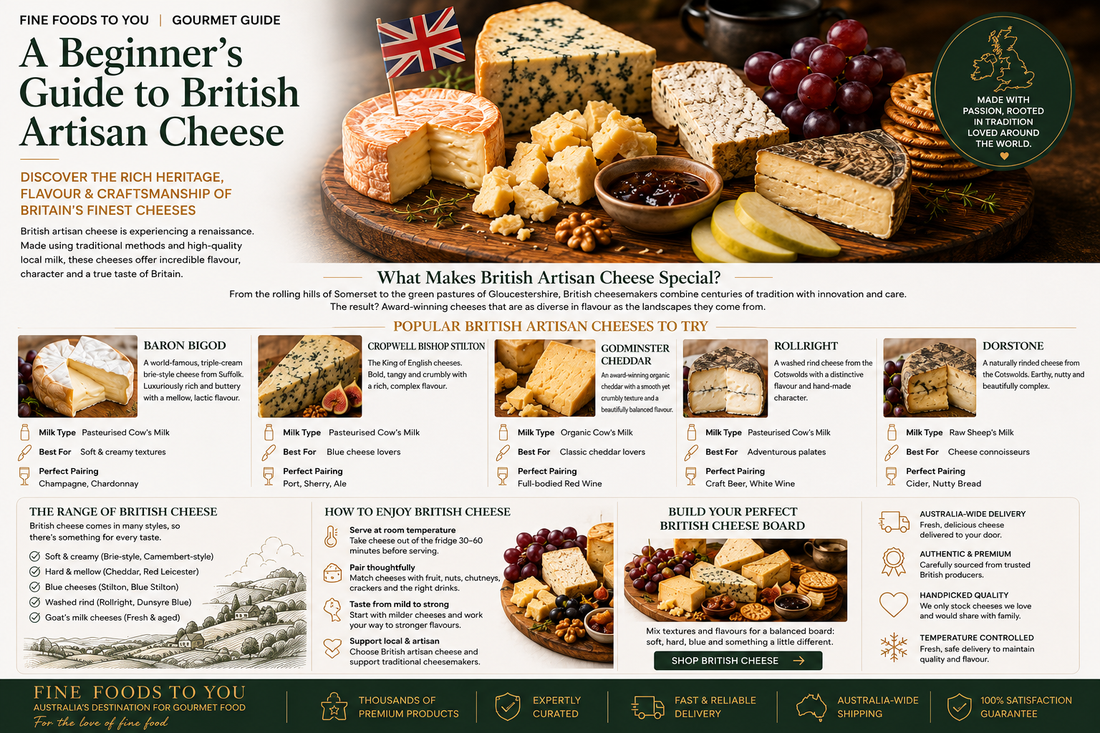 A Beginner's Guide to British Artisan Cheese
