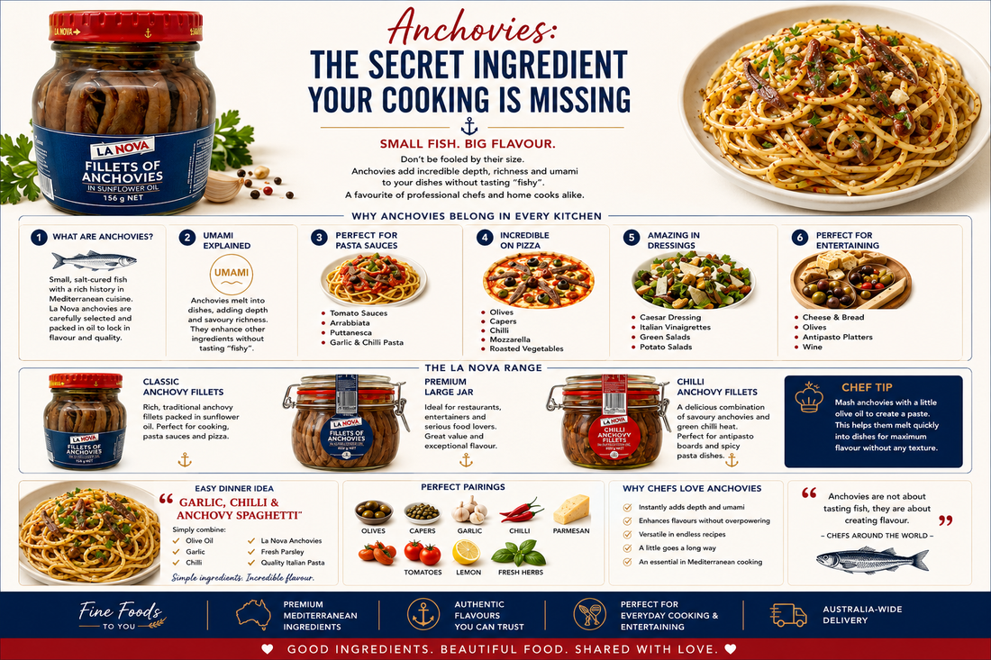 Anchovies: The Secret Ingredient your Cooking is Missing