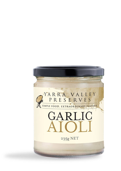 Yarra Valley Gourmet Foods - Mayonnaise Garlic Aioli 235g