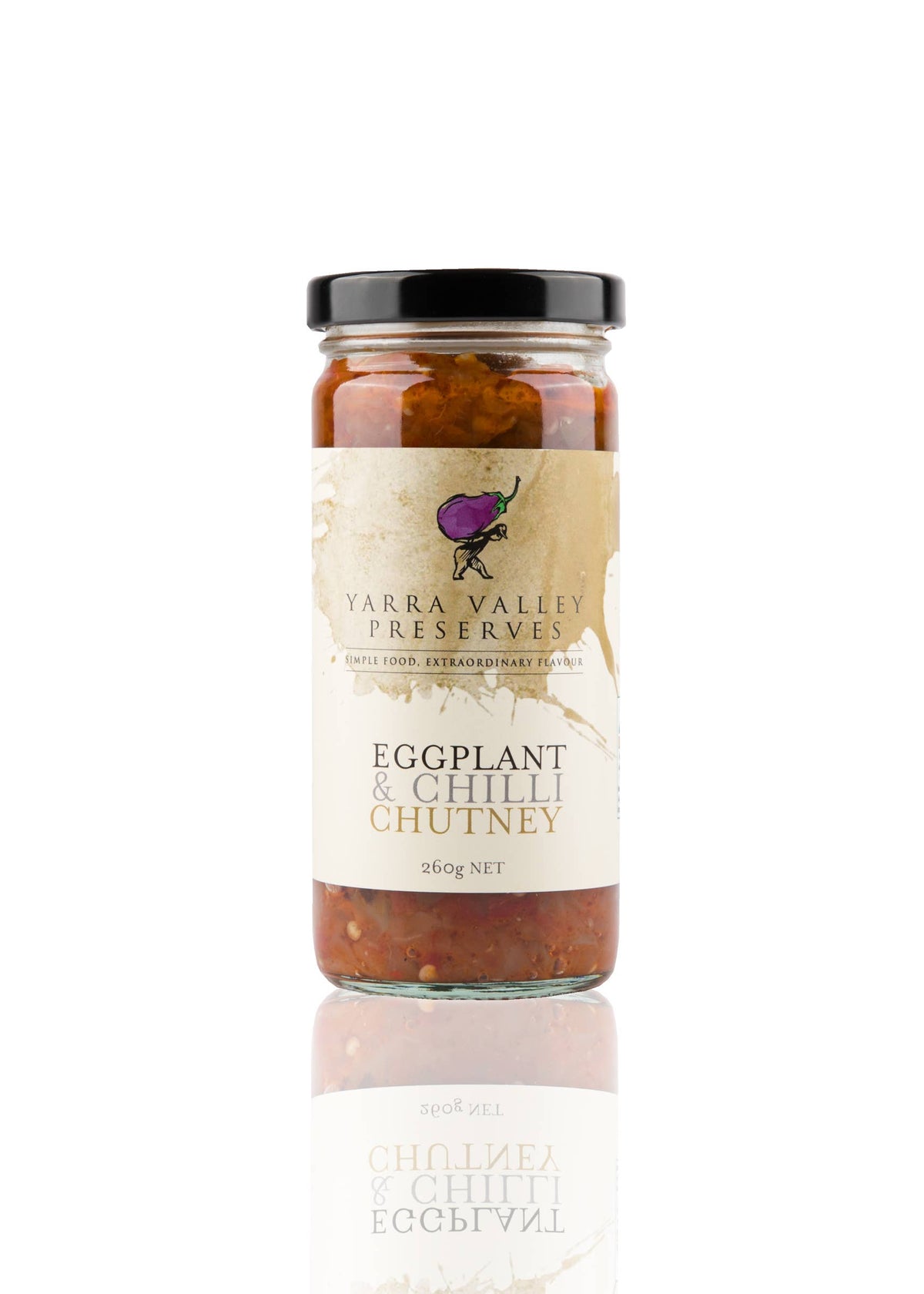 Yarra Valley Gourmet Foods - Chutney Eggplant & Chilli 260g