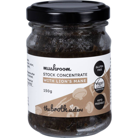 The Broth Sisters - Superfood Mushroom Stock Concentrate 150g