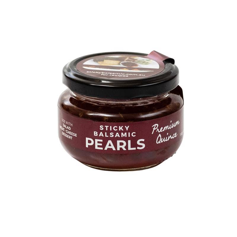 Premium Quince Pearls - Sticky Balsamic 110g