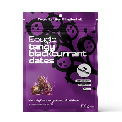 Bougie Snack Dates - Bougie Tangy Blackcurrant Dates (100g)