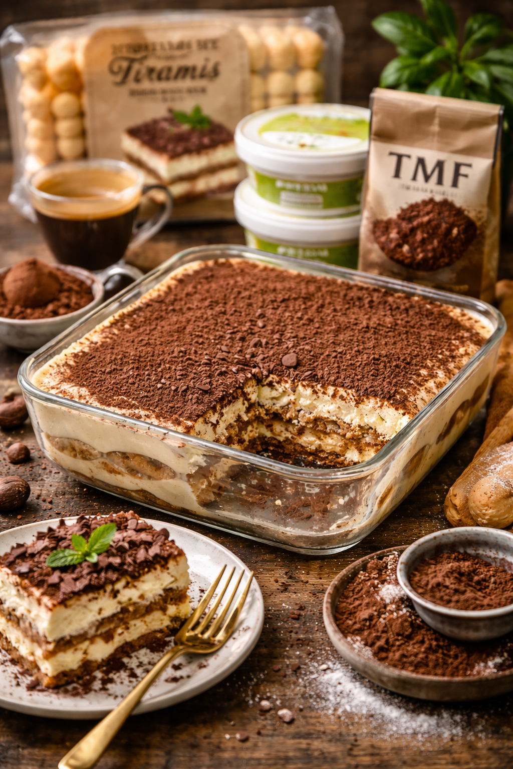 Tiramisu Kit – Complete Italian Dessert (Chilled)
