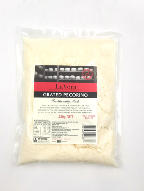 La Vera Grated Pecorino 250g