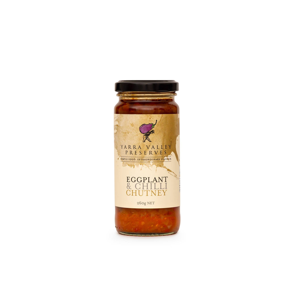 Yarra Valley Gourmet Foods - Chutney Eggplant & Chilli 260g