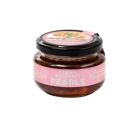 Premium Pomegranate Pearls - Sticky Balsamic 110g