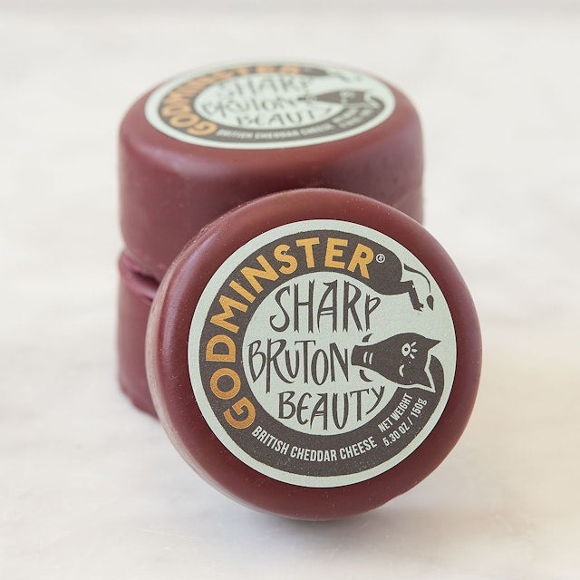 Godminster - Sharp Bruton Beauty Cheddar Round - 150g
